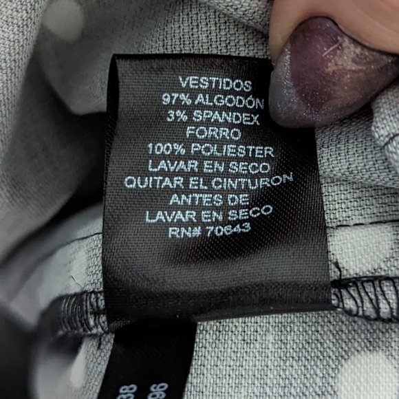 Jessica Howard 50's Style Polka Dot Dress Size 16 - Picture 8 of 13